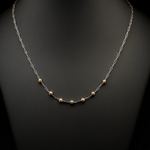 Load image into Gallery viewer, Dual Tone Chain Necklace Sri Lanka