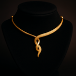 Load image into Gallery viewer, Infinity Grace Twist Necklace