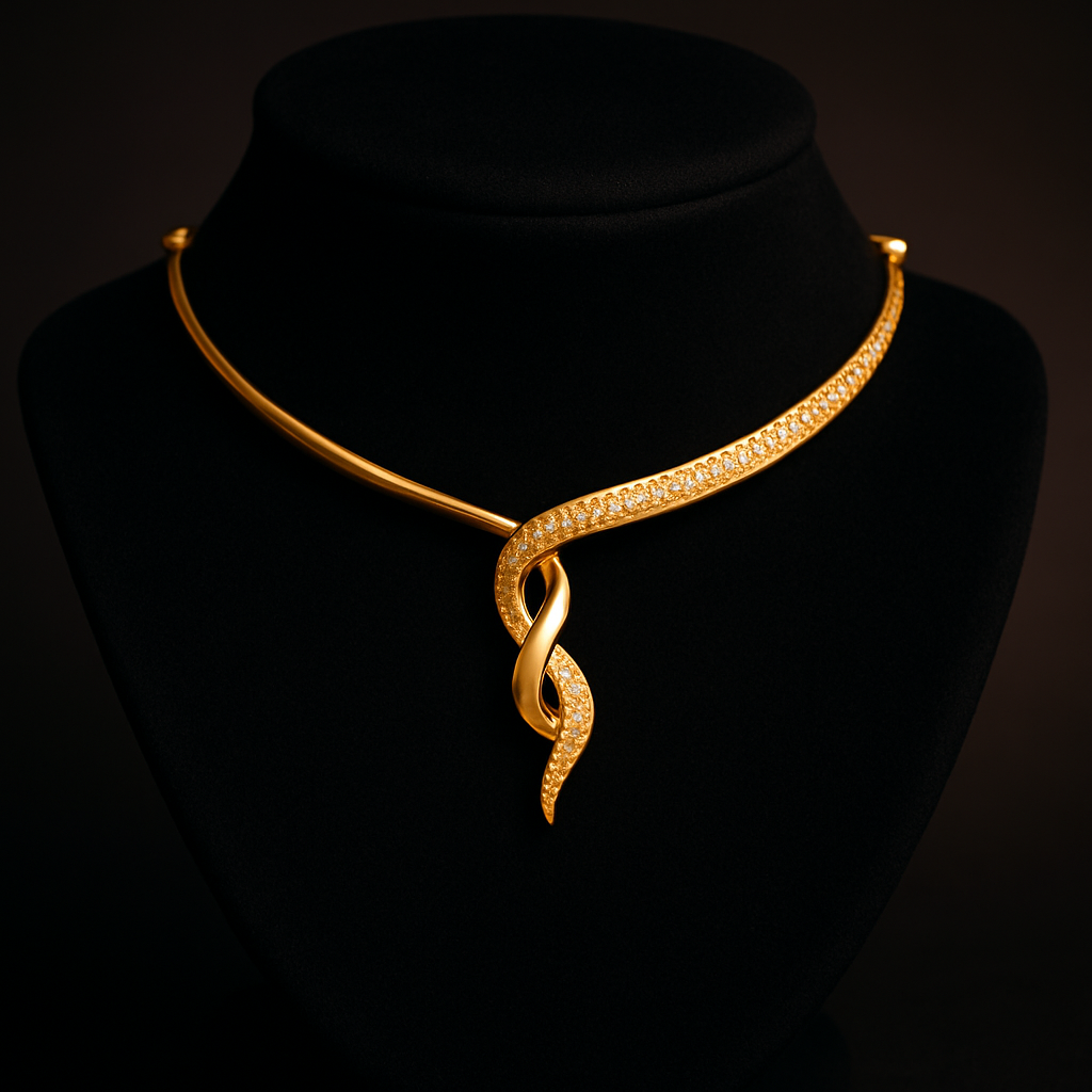 Infinity Grace Twist Necklace