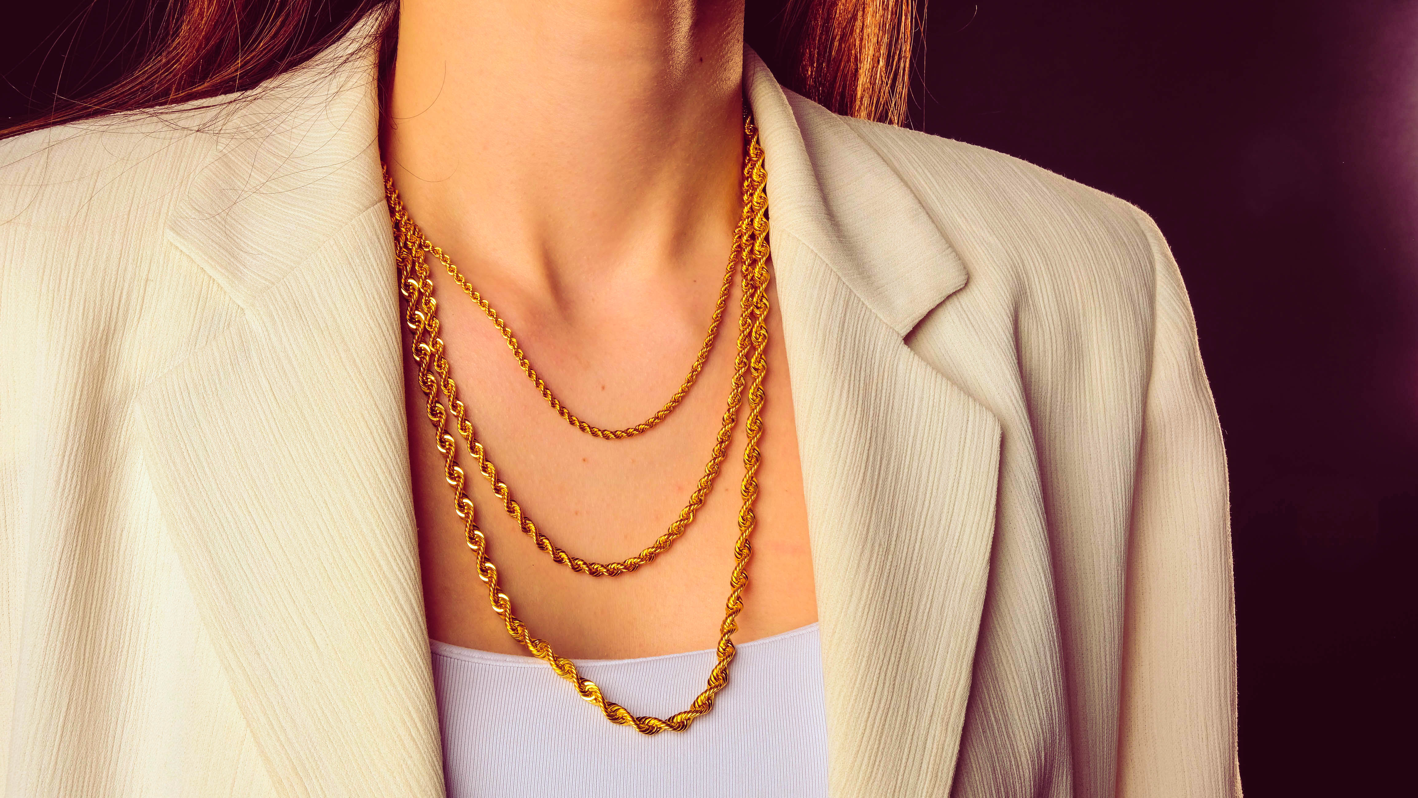  Layering Gold Jewellery