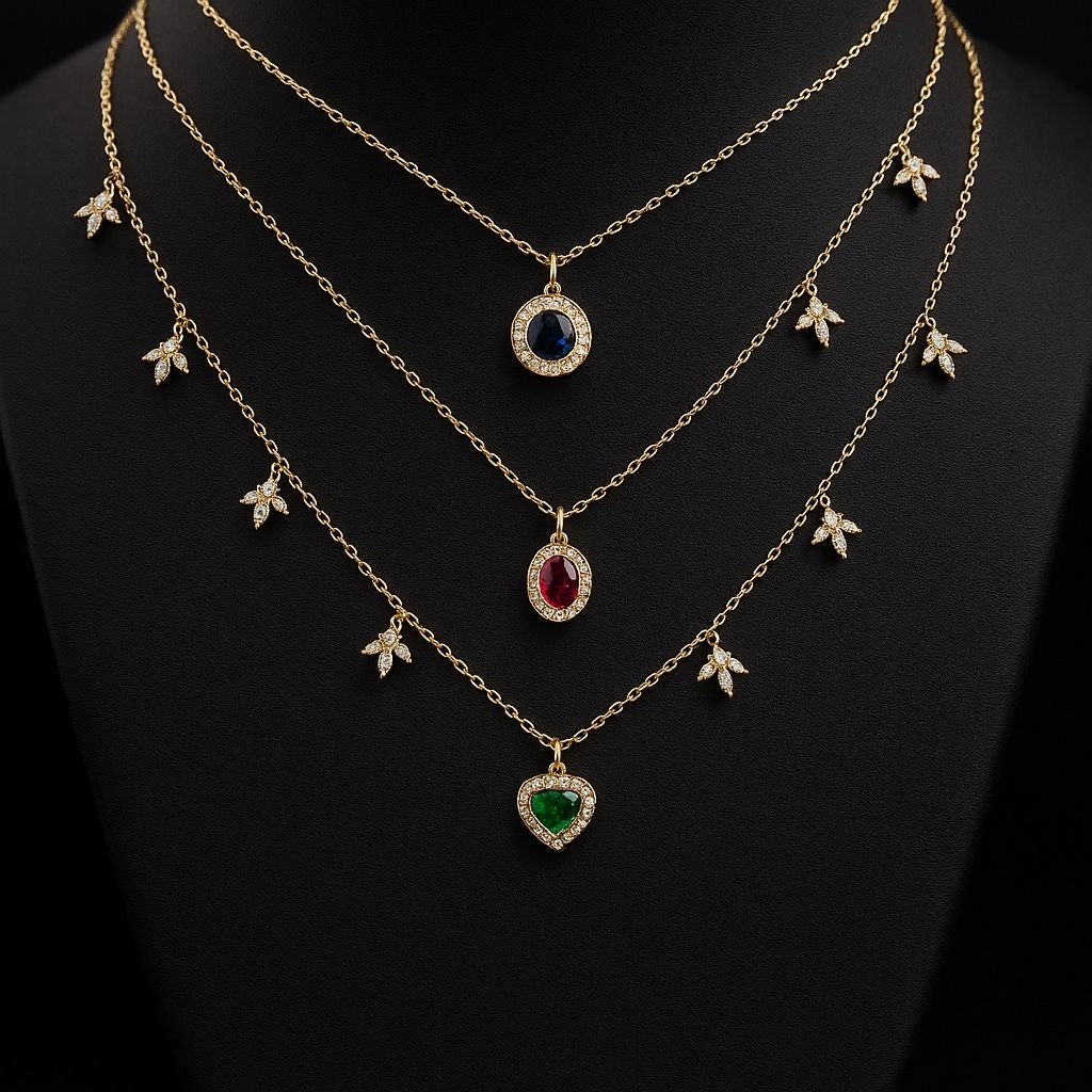 Layered Elegance Necklace Set