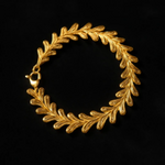 Load image into Gallery viewer, Golden Laurel Leaf Bracelet
