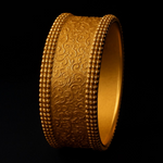 Load image into Gallery viewer, 21K Antique Gold Bangle Sri Lanka
