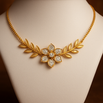 Load image into Gallery viewer, Lustrous Leafflare Necklace

