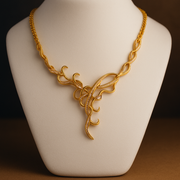 Auric Tangle Bloom Necklace Sri Lanka