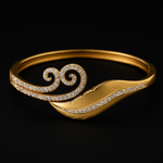 Load image into Gallery viewer, Golden Whisper Bangle
