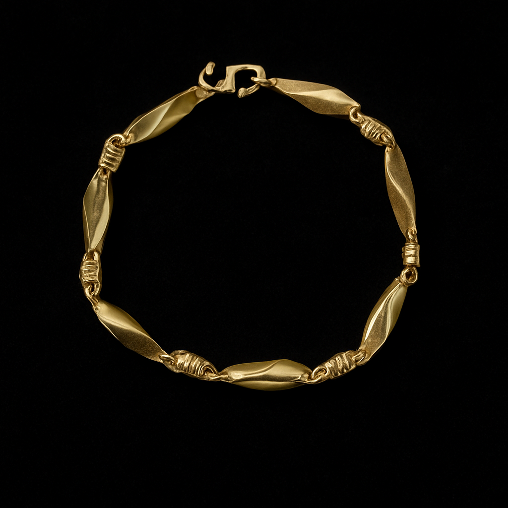 Twistlink Gold Bracelet