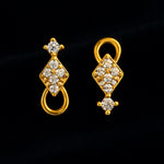 Load image into Gallery viewer, Golden Loop Cluster Earrings
