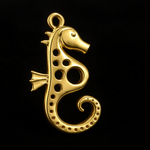 Load image into Gallery viewer, Golden Seahorse Pendant
