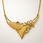 Load image into Gallery viewer, Golden Bloom Artistry Necklace
